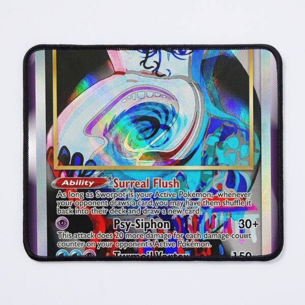 Item preview, Custom Surrealist Pokémon Card: Sworpot designed and sold by OMW.