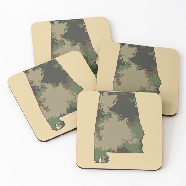 Item preview, Alabama Camouflage State Map Hunter designed and sold by d247.