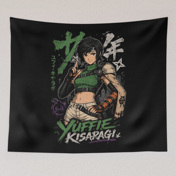 Item preview, Final Fantasy VII - Yuffie Kisaragi designed and sold by superhetero.