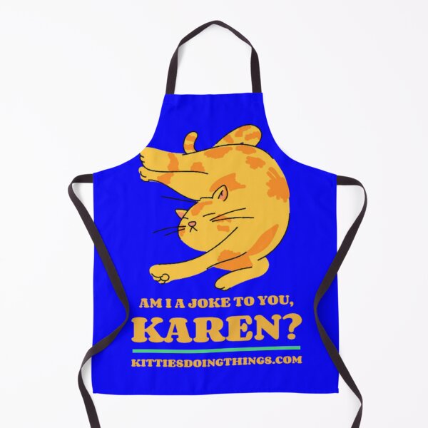 Item preview, Am I A Joke To You Karen Funny Cat designed and sold by GenZFashion000.