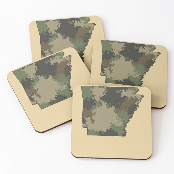 Item preview, Arkansas Camouflage State Map Outline AR designed and sold by d247.