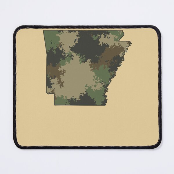 Item preview, Arkansas Camouflage State Map Outline AR designed and sold by d247.