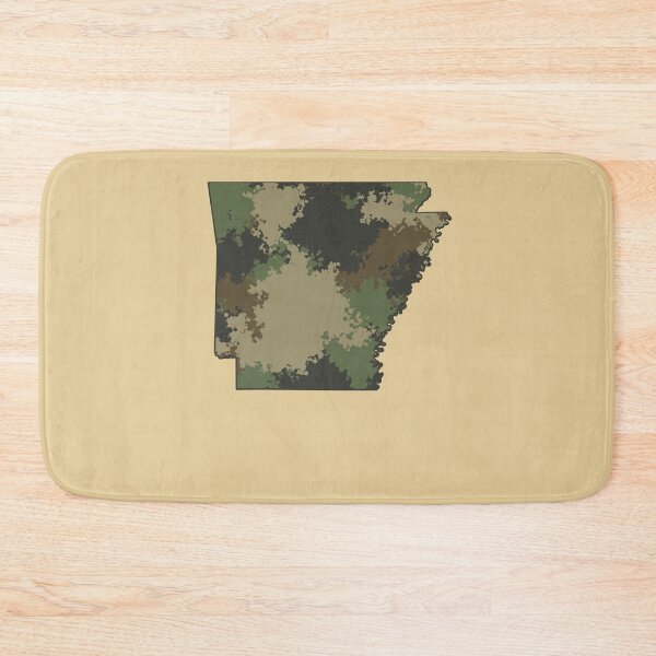 Item preview, Arkansas Camouflage State Map Outline AR designed and sold by d247.