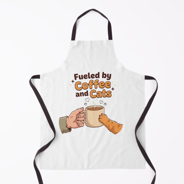 Item preview, Fueled by Coffee and Cats designed and sold by AliveStyle.