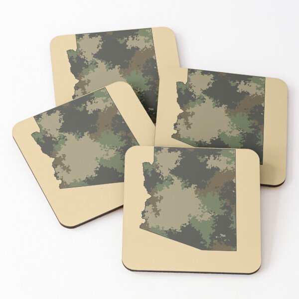 Item preview, Arizona Camouflage State Map Outline Patriot designed and sold by d247.