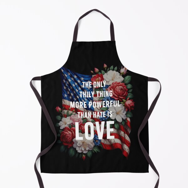 Item preview, Love is More Powerful Than Hate American Flag designed and sold by Lostinwaktu.