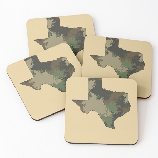 Item preview, Texas Camouflage State Map Outline designed and sold by d247.