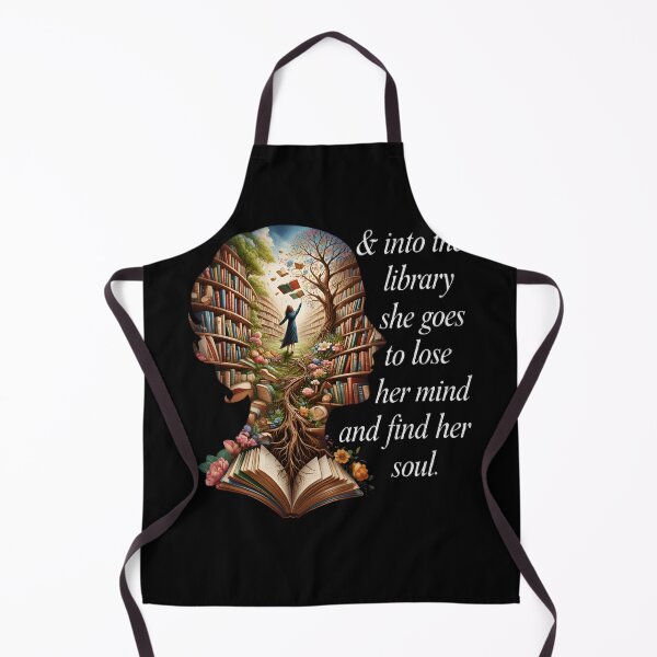 Item preview, Into the Library She Goes to Find Her Soul designed and sold by Lostinwaktu.