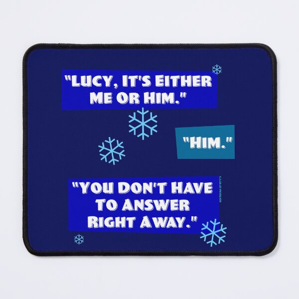 Item preview, Me Or Him Blue designed and sold by Normbot2000.