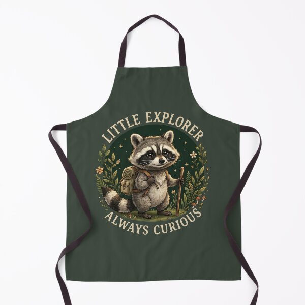 Item preview, Little Explorer Racoon designed and sold by Stillwake Post.