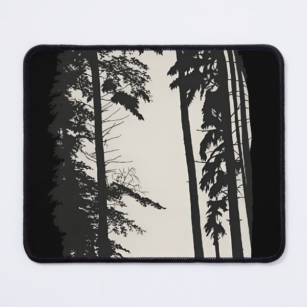 Item preview, Forest Silhouette Nature Graphic Print designed and sold by st-orm-ivan.