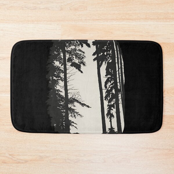 Item preview, Forest Silhouette Nature Graphic Print designed and sold by st-orm-ivan.