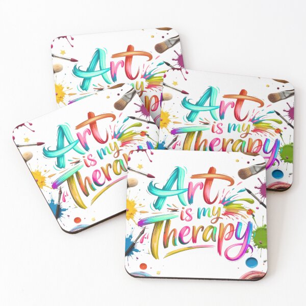 Item preview, art is my therapy designed and sold by mommyniocean.