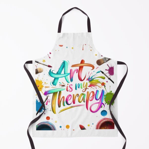 Item preview, art is my therapy designed and sold by mommyniocean.
