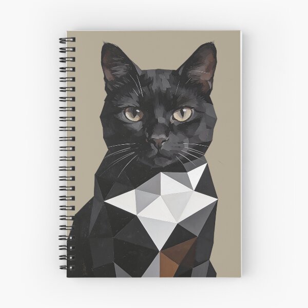 Item preview, Minimalist Black Cat Crystal Art designed and sold by KiraChie.