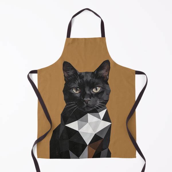 Item preview, Minimalist Black Cat Crystal Art designed and sold by KiraChie.