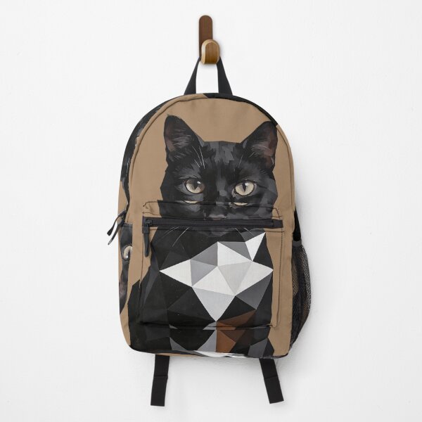 Item preview, Minimalist Black Cat Crystal Art designed and sold by KiraChie.