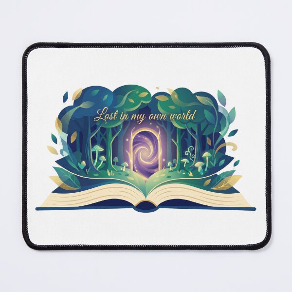Item preview, Lost in My Own World Magical Book Forest Aesthetic designed and sold by pattman.