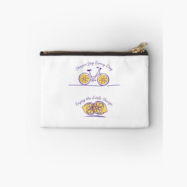 Item preview, Choose Joy Every Day Cute Lemon Bicycle Aesthetic designed and sold by KaBaRen.