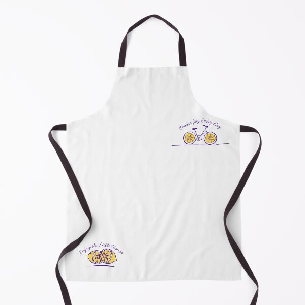 Item preview, Choose Joy Every Day Cute Lemon Bicycle Aesthetic designed and sold by KaBaRen.