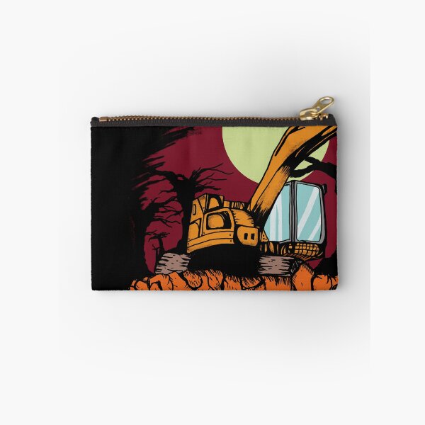 Item preview, Excavator on night designed and sold by damnoverload.