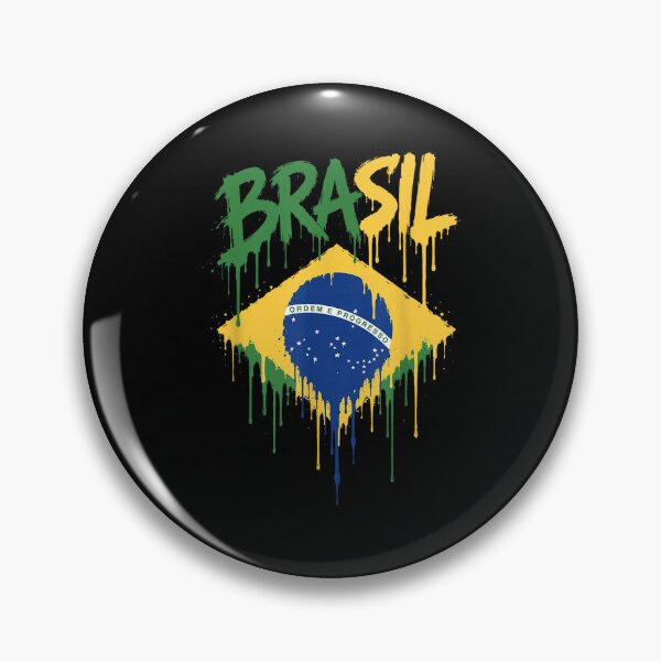 Item preview, Brasil with Brazilian Flag Colors Men, Women & Kids Brazil  designed and sold by MatherFisher.