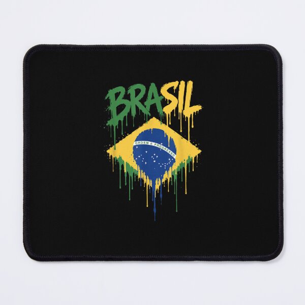 Item preview, Brasil with Brazilian Flag Colors Men, Women & Kids Brazil  designed and sold by MatherFisher.