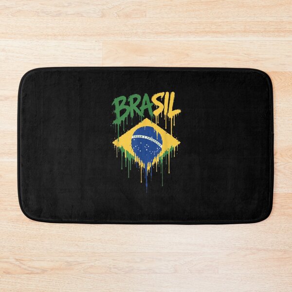 Item preview, Brasil with Brazilian Flag Colors Men, Women & Kids Brazil  designed and sold by MatherFisher.