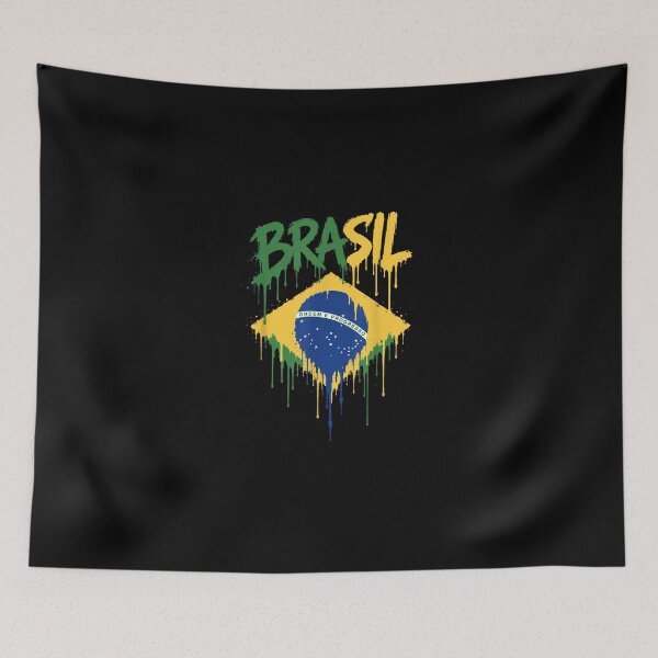 Item preview, Brasil with Brazilian Flag Colors Men, Women & Kids Brazil designed and sold by MatherFisher.