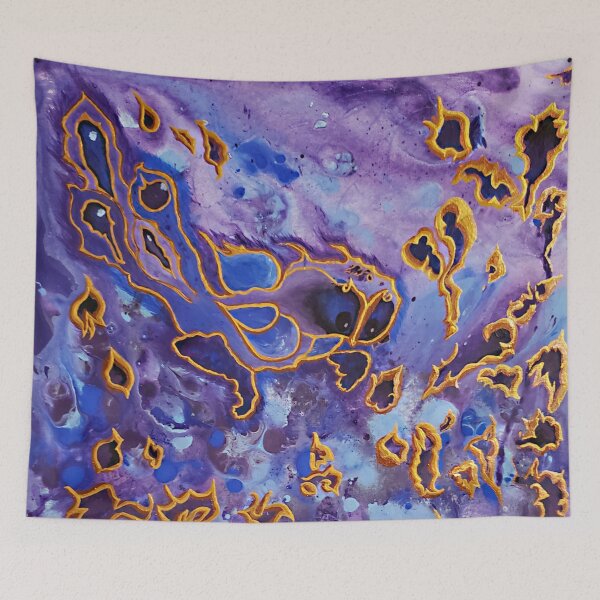 Item preview, Golden Purple designed and sold by Karirose Art.