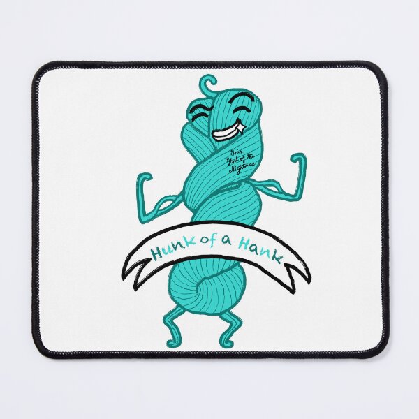Item preview, Hunk of a Hank (turquoise) designed and sold by HostofNightmare.