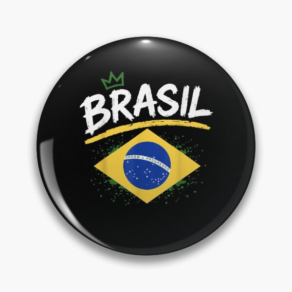 Item preview, Brasil with Brazilian Flag Colors Men, Women & Kids Brazil  designed and sold by MatherFisher.