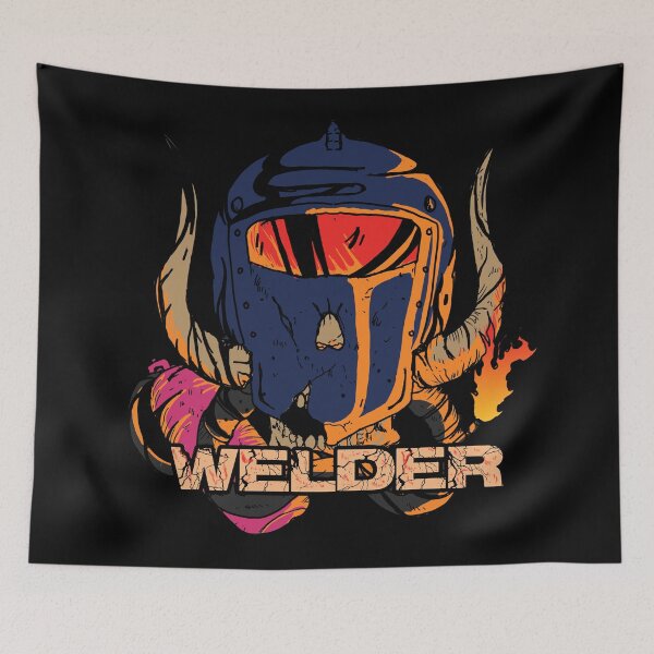 Item preview, Skull Welder Helmet designed and sold by damnoverload.