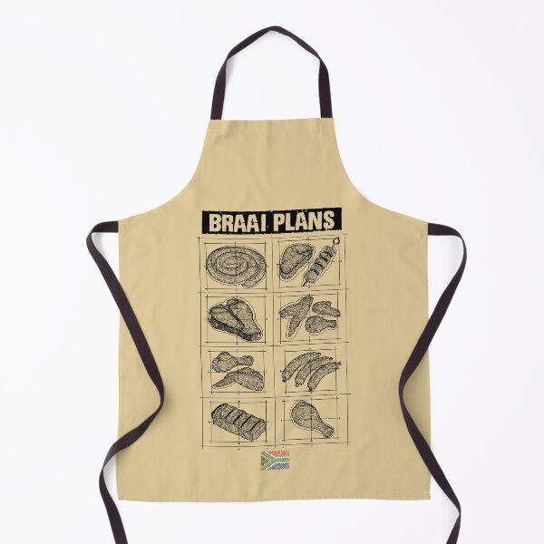 Item preview, Braai Plans South African BBQ Grilling Meat designed and sold by d247.
