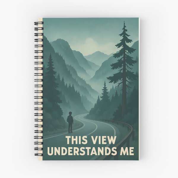 Item preview, This View Understands Me | Modern Minimal Typography Wall Art | Inspirational Affirmation Quote Print | Emotional Positive Message Contemporary Decor designed and sold by PaintedPixels01.
