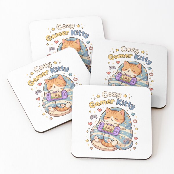 Item preview, Cozy Gamer Kitty designed and sold by AliveStyle.