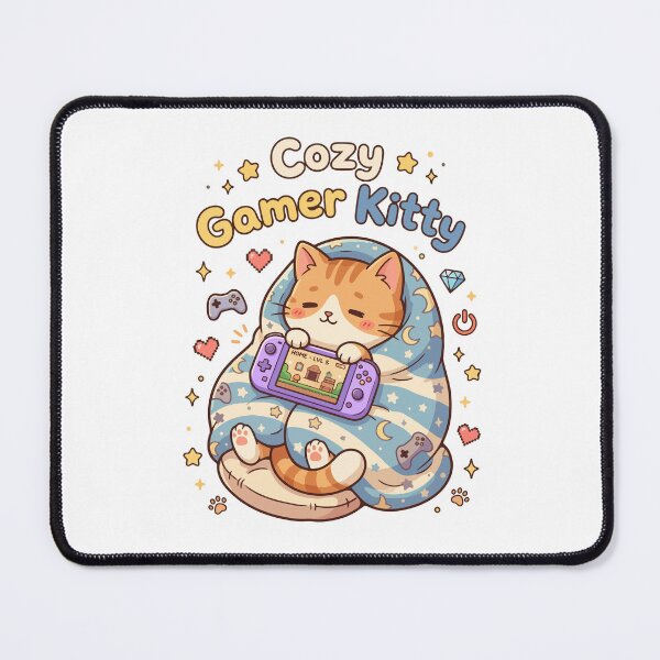 Item preview, Cozy Gamer Kitty designed and sold by AliveStyle.