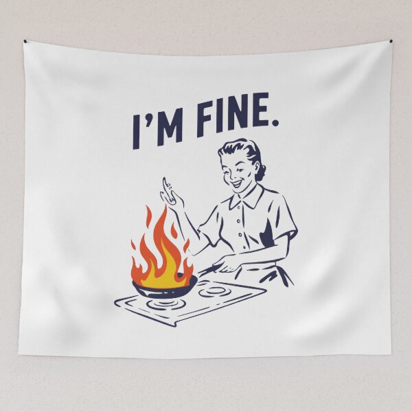 Item preview, I'm Fine designed and sold by Lostinwaktu.