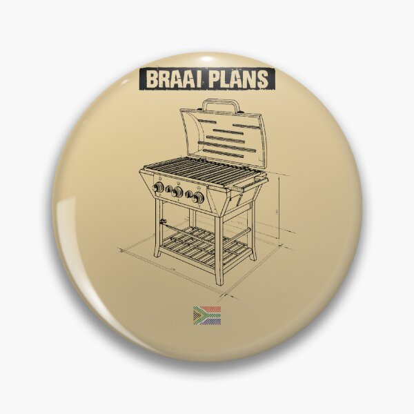 Item preview, Braai Plans South African BBQ Grill Master designed and sold by d247.