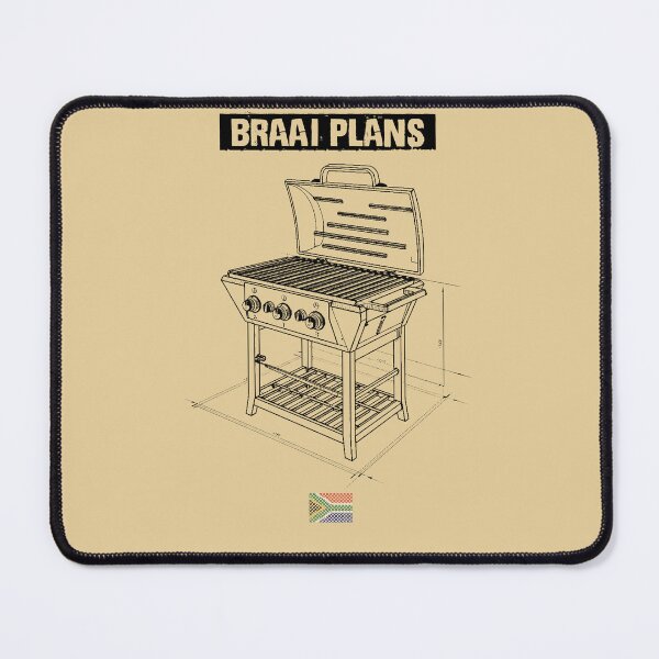 Item preview, Braai Plans South African BBQ Grill Master designed and sold by d247.