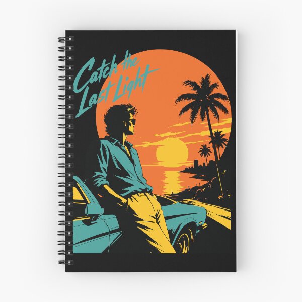 Item preview, Catch The Last Light Retro Synthwave Sunset Car Graphic designed and sold by wmhtees.