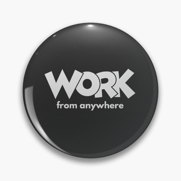 Item preview, Copy of Work From Anywhere – Digital Nomad & Remote Work Typography Design designed and sold by StudioAyinla.