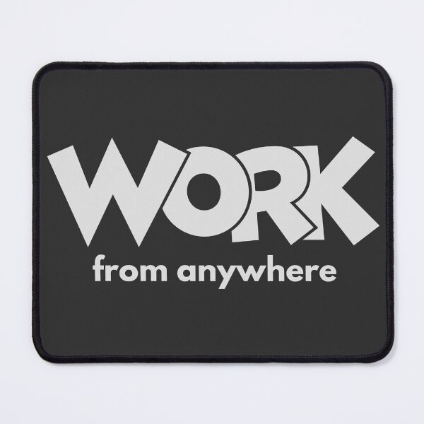 Item preview, Copy of Work From Anywhere – Digital Nomad & Remote Work Typography Design designed and sold by StudioAyinla.