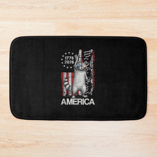 Item preview, American Funny Patriotic Raccoon 250 Years 4th of July designed and sold by MatherFisher.