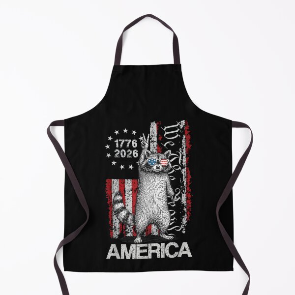 Item preview, American Funny Patriotic Raccoon 250 Years 4th of July designed and sold by MatherFisher.