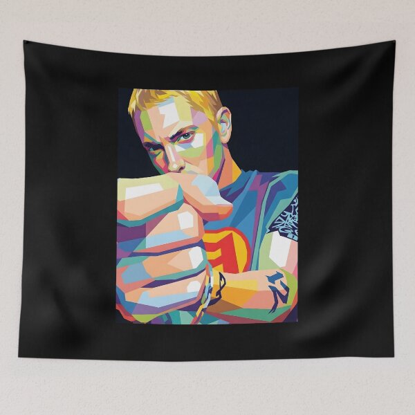 Item preview, arte pop de Eminem designed and sold by LastTheWar.