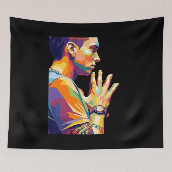 Item preview, arte pop de Eminem designed and sold by LastTheWar.