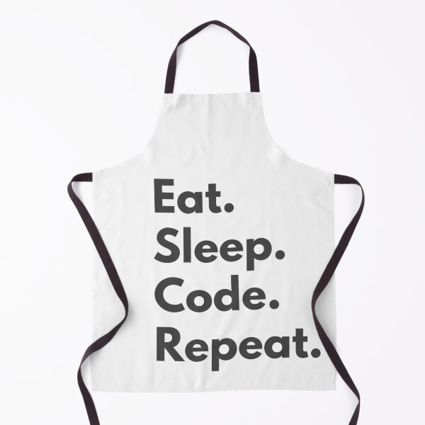 Item preview, Eat. Sleep. Code. Repeat. – Digital Life Programmer Typography Design designed and sold by StudioAyinla.