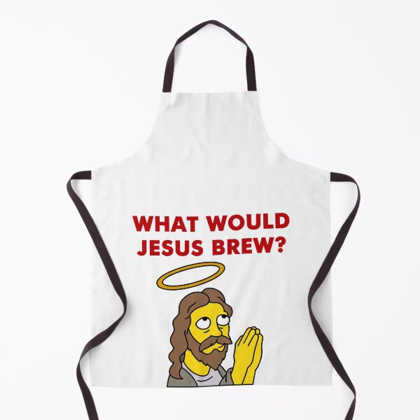 Item preview, What Would Jesus Brew? The Simpsons designed and sold by nomodesigns.