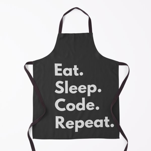Item preview, Eat. Sleep. Code. Repeat. – Digital Life Programmer Typography Design designed and sold by StudioAyinla.